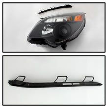 Load image into Gallery viewer, Xtune Projector Headlights Chevy Equinox LTZ (10-17) [Halogen -OEM Style] Chrome / Black w/ Amber Side Light - Black Alternate Image