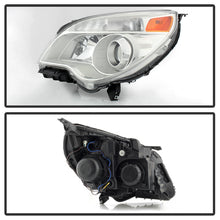 Load image into Gallery viewer, Xtune Projector Headlights Chevy Equinox LTZ (10-17) [Halogen -OEM Style] Chrome / Black w/ Amber Side Light - Black Alternate Image