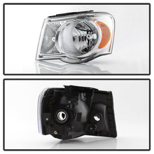 Load image into Gallery viewer, Xtune Headlights Chrysler Aspen (07-09) [OEM Style] Black or Chrome w/ Amber Signal Light - Black Alternate Image