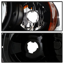 Load image into Gallery viewer, Xtune Crystal Headlights Chrysler Town &amp; Country (05-07) Black or Chrome w/ Amber Signal Light - Black Alternate Image