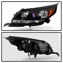Load image into Gallery viewer, Xtune Projector Headlights Chevy Malibu (13-15) [OE Style] Black w/ Amber Turn Signal Light - Default Title Alternate Image