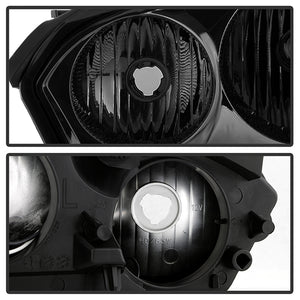 Xtune Crystal Headlights Chevy Malibu (04-08) Black or Black Smoked w/ Amber Turn Signal Light