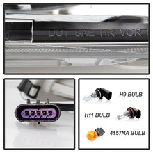 Load image into Gallery viewer, Xtune Headlights Chevy Malibu (2008-2012) [Light Bar DRL] Black w/ Amber Corner Lights - Default Title Alternate Image