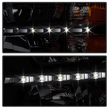 Load image into Gallery viewer, Xtune Crystal Headlights Chevy Silverado (07-14) [Optional DRL LED Lights] Black / Chrome / Smoke Alternate Image
