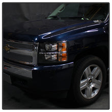 Load image into Gallery viewer, Xtune Crystal Headlights Chevy Silverado (07-14) [Optional DRL LED Lights] Black / Chrome / Smoke Alternate Image