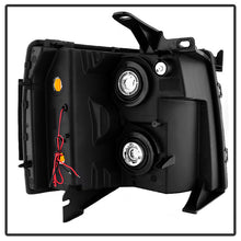 Load image into Gallery viewer, Xtune Crystal Headlights Chevy Silverado (07-14) [Optional DRL LED Lights] Black / Chrome / Smoke Alternate Image