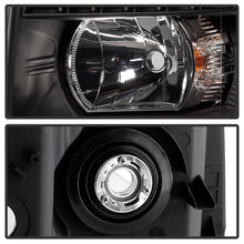 Load image into Gallery viewer, Xtune Crystal Headlights Chevy Silverado (07-14) [Optional DRL LED Lights] Black / Chrome / Smoke Alternate Image