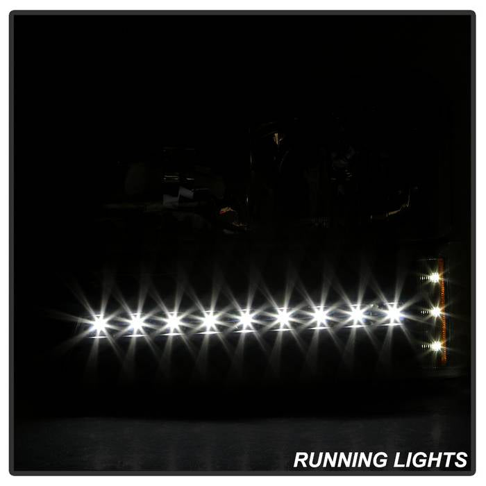 thumbnail image 2 of GTRacers Switchback Sequential Headlights + Bumper Lights For 2003-2007 Chevy Silverado - Black Housing 2 of 4