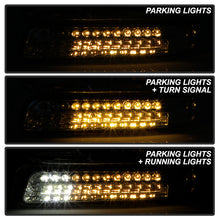 Load image into Gallery viewer, Xtune Headlights Chevy Suburban 1500/2500 (00-06) [w/ LED Bumper Lights] Chrome or Smoke w/ Amber Turn Signal Light - Chrome Alternate Image