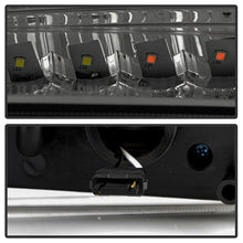 Load image into Gallery viewer, Xtune Headlights Chevy Silverado (99-02) [w/ LED Bumper Lights] Chrome or Smoke w/ Amber Turn Signal Light Alternate Image