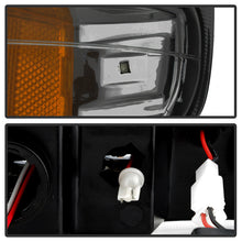 Load image into Gallery viewer, Xtune Headlights Chevy Suburban 1500/2500 (00-06) [w/ LED Bumper Lights] Chrome or Smoke w/ Amber Turn Signal Light - Chrome Alternate Image