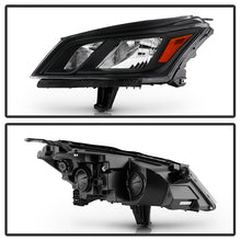 Load image into Gallery viewer, Xtune Headlights Chevy Traverse (2013-2017) [OEM Style] Black w/ Amber Signal Lights Alternate Image