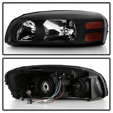 Load image into Gallery viewer, Xtune Headlights Chevy Uplander (05-09) Black or Chrome w/ Amber Signal Light - Black Alternate Image