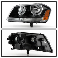 Load image into Gallery viewer, Xtune Crystal Headlights Dodge Avenger (08-17) Black or Chrome w/ Amber Signal Light Alternate Image