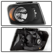 Load image into Gallery viewer, Xtune Headlights Dodge Durango (07-09) [OEM Style] Black or Chrome w/ Amber Corner Lights - Black Alternate Image
