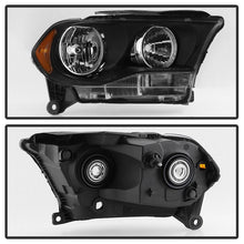 Load image into Gallery viewer, Xtune Headlights Dodge Durango (11-13) [OEM Style] Black w/ Amber Turn Signal Light - Default Title Alternate Image