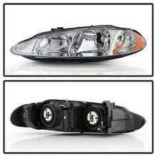 Load image into Gallery viewer, Xtune Crystal Headlights Dodge Intrepid (98-04) Black or Chrome w/ Amber Corner Lights Alternate Image