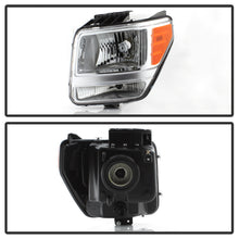 Load image into Gallery viewer, Xtune Headlights Dodge Nitro (2007-2011) [OEM Style] Chrome or Black w/ Amber Corner Lights - Black Alternate Image