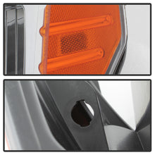 Load image into Gallery viewer, Xtune Headlights Dodge Nitro (2007-2011) [OEM Style] Chrome or Black w/ Amber Corner Lights - Black Alternate Image