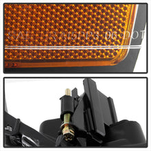 Load image into Gallery viewer, Xtune Crystal Headlights Dodge Ram (02-05) Black / Black Smoke w/ Amber Turn Signal Light - Black Alternate Image