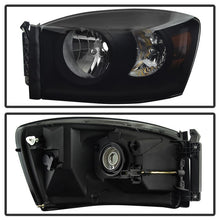 Load image into Gallery viewer, Xtune Crystal Headlights Dodge Ram (06-09) Black Smoked or Smoke w/ Amber Turn Signal Light - Default Title Alternate Image