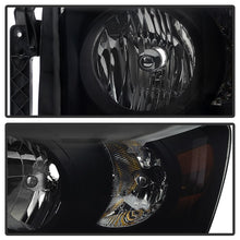 Load image into Gallery viewer, Xtune Crystal Headlights Dodge Ram (06-09) Black Smoked or Smoke w/ Amber Turn Signal Light - Default Title Alternate Image