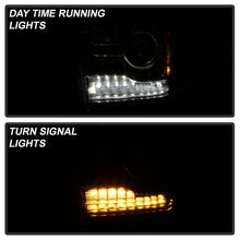 Load image into Gallery viewer, Xtune Projector Headlights Dodge Ram 1500 (09-18) [OEM Style - Halogen Model] Black or Chrome w/ Amber Turn Signal Light Alternate Image