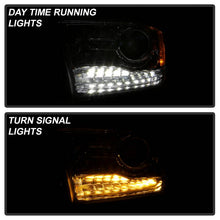 Load image into Gallery viewer, Xtune Projector Headlights Dodge Ram 1500 (09-18) [OEM Style - Halogen Model] Black or Chrome w/ Amber Turn Signal Light Alternate Image