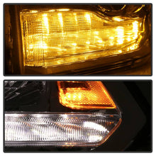 Load image into Gallery viewer, Xtune Projector Headlights Dodge Ram 1500 (09-18) [OEM Style - Halogen Model] Black or Chrome w/ Amber Turn Signal Light Alternate Image