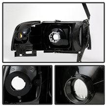Load image into Gallery viewer, Xtune Headlights Ram 2500/ 3500 (94-02) [OEM Style] Chrome w/ Amber Corner Lights Alternate Image