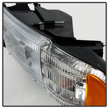 Load image into Gallery viewer, Xtune Headlights Dodge Ram 1500 (94-01) [OEM Style] Chrome w/ Amber Corner Lights Alternate Image