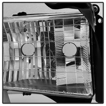 Load image into Gallery viewer, Xtune Headlights Dodge Ram Sport (99-02) [OEM Style] Black / Chrome / Smoked w/ Amber Corner Lights - Black Alternate Image