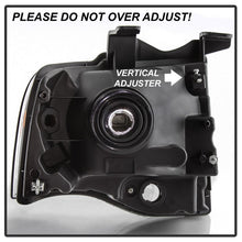 Load image into Gallery viewer, Xtune Headlights Ford Expedition (07-14) [OEM Style] Black or Chrome w/ Amber Turn Signal Light - Black Alternate Image