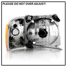 Load image into Gallery viewer, Xtune Headlights Ford Explorer Sport (01-03) Sport Trac (01-05) [OEM Style] Black or Chrome w/ Amber Corner Lights Alternate Image