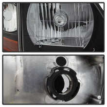 Load image into Gallery viewer, Xtune Headlights Ford Expedition (1997-2002) Chrome or Black w/ Corner Light - Black Alternate Image