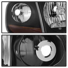 Load image into Gallery viewer, Xtune Headlights Ford Expedition (1997-2002) Chrome or Black w/ Corner Light - Black Alternate Image