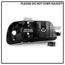 Load image into Gallery viewer, Xtune Crystal Headlights Ford F150 (97-03) [w/ Corner Lights] Black / Black Smoke/ Smoke - Black Alternate Image