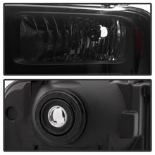 Load image into Gallery viewer, Xtune Crystal Headlights Ford Excursion (99-04) Black Smoked w/ Amber Turn Signal Lights - Default Title Alternate Image