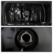 Load image into Gallery viewer, Xtune Headlights Ford Excursion (00-04) [w/ LED DRL] Black or Chrome w/ Amber Corner Lights - Black Alternate Image