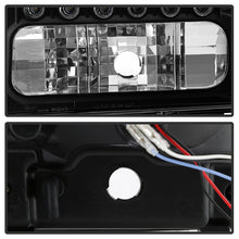 Load image into Gallery viewer, Xtune Headlights Ford F250/F350 Super Duty (99-04) [w/ LED DRL] Black or Chrome w/ Amber Corner Lights - Black Alternate Image