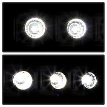 Load image into Gallery viewer, Xtune Headlights Ford F250/F350 Super Duty (99-04) [w/ LED DRL] Black or Chrome w/ Amber Corner Lights - Black Alternate Image