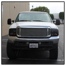 Load image into Gallery viewer, Xtune Headlights Ford F250/F350 Super Duty (99-04) [w/ LED DRL] Black or Chrome w/ Amber Corner Lights - Black Alternate Image