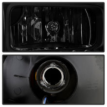 Load image into Gallery viewer, Xtune Headlights Ford Excursion (00-04) [w/ LED DRL] Black or Chrome w/ Amber Corner Lights - Black Alternate Image