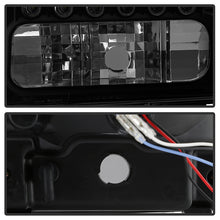 Load image into Gallery viewer, Xtune Headlights Ford F250/F350 Super Duty (99-04) [w/ LED DRL] Black or Chrome w/ Amber Corner Lights - Black Alternate Image