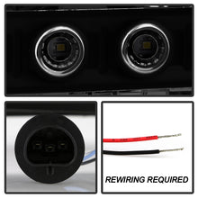 Load image into Gallery viewer, Xtune Headlights Ford F250/F350 Super Duty (99-04) [w/ LED DRL] Black or Chrome w/ Amber Corner Lights - Black Alternate Image