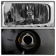 Load image into Gallery viewer, Xtune Headlights Ford F250/F350 Super Duty (99-04) [w/ LED DRL] Black or Chrome w/ Amber Corner Lights - Black Alternate Image