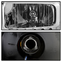 Load image into Gallery viewer, Xtune Headlights Ford Excursion (00-04) [w/ LED DRL] Black or Chrome w/ Amber Corner Lights - Black Alternate Image