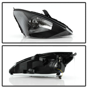 Xtune Headlights Ford Focus (2000-2004) [OEM Style] Black