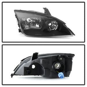 Xtune Headlights Ford Focus (2005-2007) [OEM Style] Black