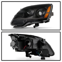 Load image into Gallery viewer, Xtune Crystal Headlights GMC Acadia (07-12) Black w/ Amber Turn Signal Lights - Default Title Alternate Image